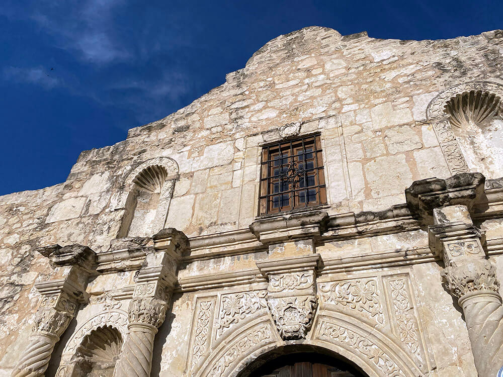 The Alamo, originally known as Mission San Antonio de Padua